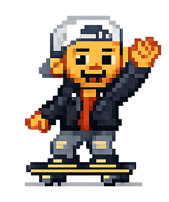Pixel character