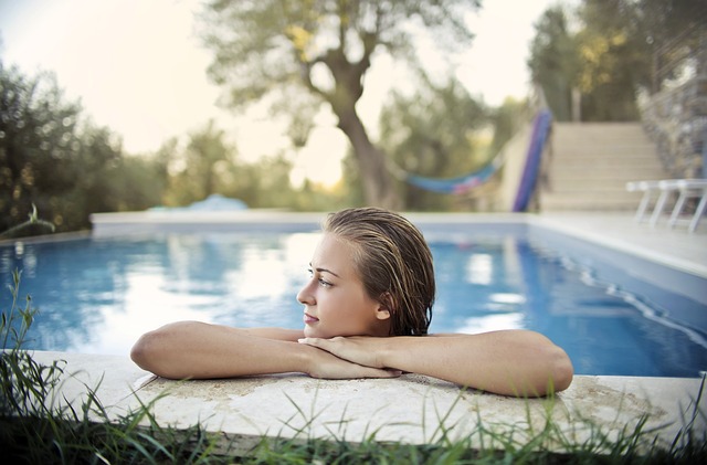 nie je nad relax v bazéne